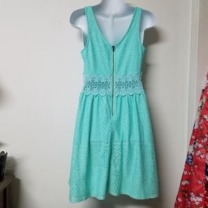 Xhilaration Dresses - 🌟SALE🌟Xhilaration mint green lace eyelet dress S Xhilaration Dresses - 🌟SALE🌟Xhilaration mint green lace eyelet dress S